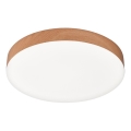 Top Light - LED kupatilsko plafonsko svetlo SPIRIT LED/24W/230V 3000/4000/6500K IP44 prečnik 30 cm braon