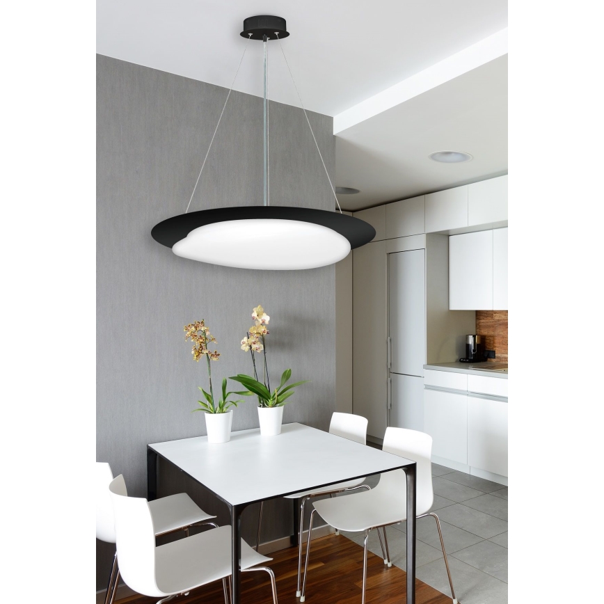 Top Light - LED prigušiva luster na sajli STONE LED/51W/230V 3000-6500K + daljinski upravljač