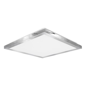 Top Light - LED plafonska svetiljka za kupatilo SILVER LED/10W/230V IP44 3000/4000/6500K 28x28 cm mat hrom