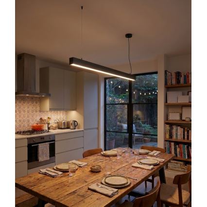 Top Light - LED stropno prislonjeno/viseće svetlo HORIZON LED/40W/230V 3000/4000/6500K crno
