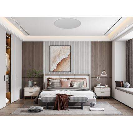 Top Light - LED plafonsko svetlo REVIT LED/24W/230V 3000/4000/6500K prečnika 30 cm belo