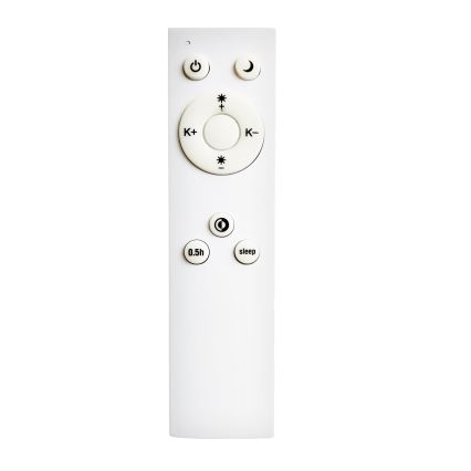Top Light - LED prigušiva stropna svetiljka REVIT LED/50W/230V 3000-6500K + daljinski upravljač