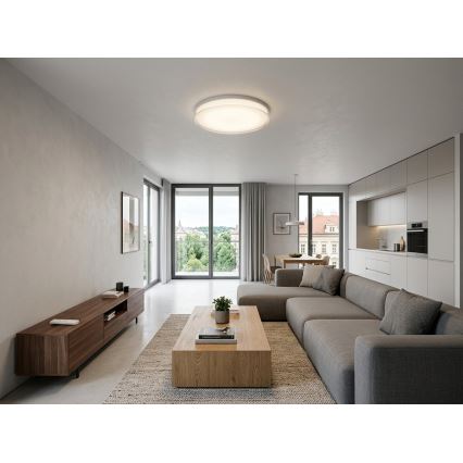 Top Light - LED prigušiva plafonska svetiljka za kupatilo NEXUS LED/45W/230V 3000-6500K IP44 prečnik 38 cm bela + daljinski upravljač