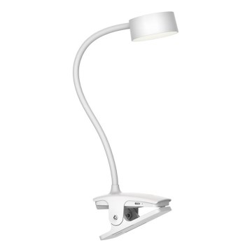 Top Light - LED prigušiva dodirna stona lampa sa klipsom BELLA LED/4,8W/5V 3000-6500K bela