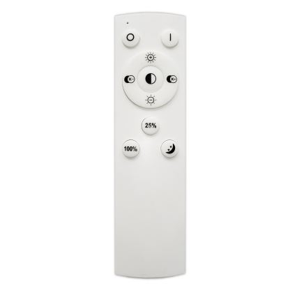 Top Light - LED prigušiva luster na sajli LINE LED/30W/230V bela + daljinski upravljač