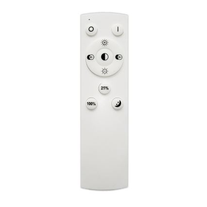 Top Light - prigušiva LED luster na sajli SATURN LED/30W/230V 3000-6500K bela + daljinski upravljač