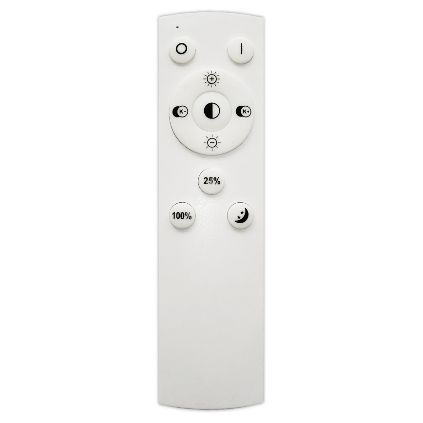 Top Light - prigušiva LED luster na sajli SATURN LED/30W/230V 3000-6500K crna + daljinski upravljač