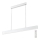 Top Light - LED prigušiva luster na sajli LINE LED/30W/230V bela + daljinski upravljač