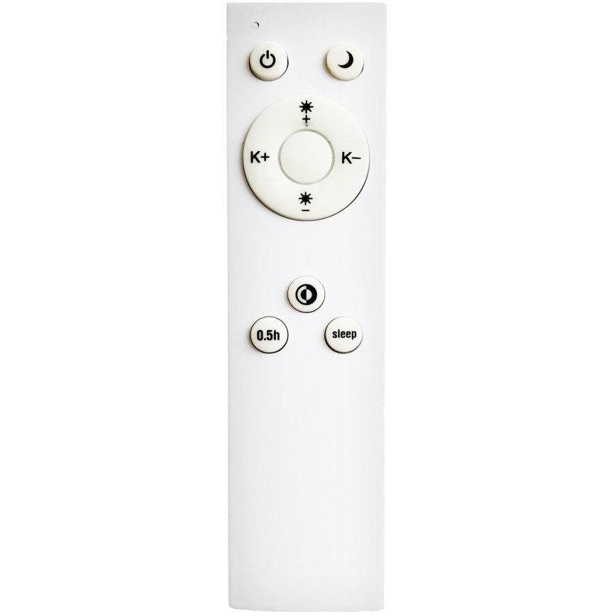 Top Light - LED prigušiva luster na sajli REVIT LED/36W/230V 3000-6500K prečnika 40 cm bela + daljinski upravljač
