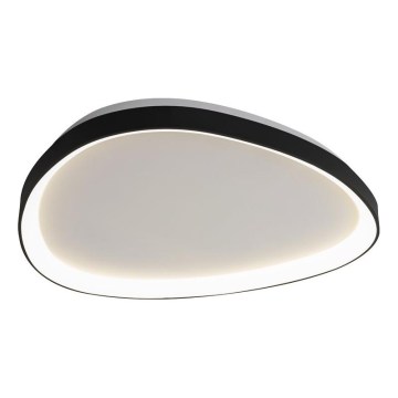 Top Light - LED prigušiva plafonska svetiljka ECLIPSE LED/55W/230V 3000-6500K pr. 60 cm crna + daljinski upravljač