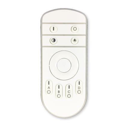 Top Light - LED prigušiva prislonjen plafonski luster MERKUR LED/50W/230V 3000-6500K bela + daljinski upravljač