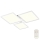 Top Light - LED prigušiva plafonski luster MERKUR LED/50W/230V 3000-6500K beli + daljinski upravljač
