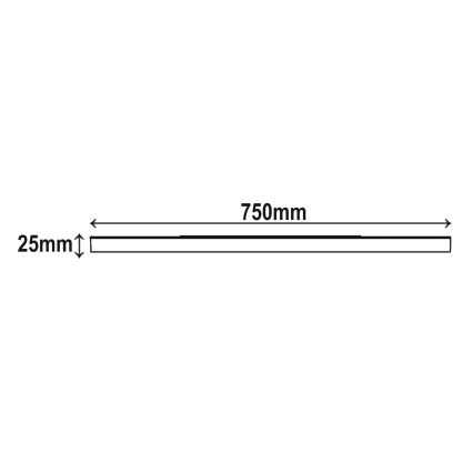 Top Light - LED prigušiva stropna svetiljka REVIT LED/70W/230V 3000-6500K prečnik 75 cm bela + daljinski upravljač