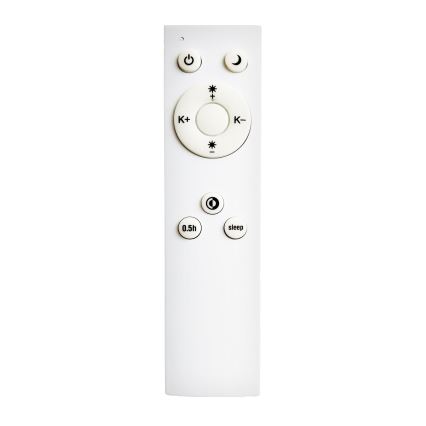 Top Light - LED prigušiva površinski panel REVIT LED/70W/230V 3000–6500K 120x30 cm crna + daljinsko upravljanje