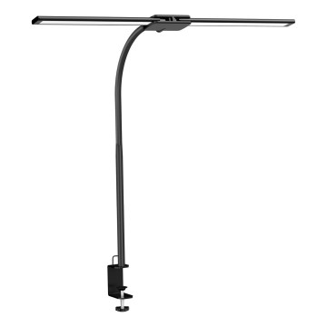 Top Light - LED prigušiva stona lampa sa klipsom LYRA LED/18W/230V 3000-6500K crna