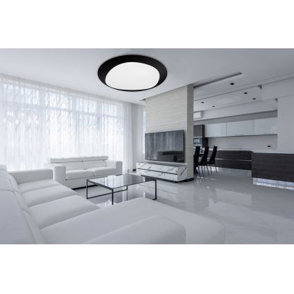 Top Light - LED prigušiva plafonska svetiljka STONE LED/51W/230V 3000-6500K + daljinski upravljač