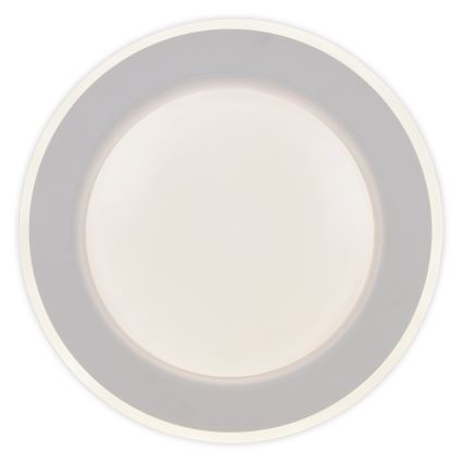 Top Light - LED prigušiva stropna svetiljka NORMAN LED/51W/230V Ø 39 cm bela + daljinski upravljač