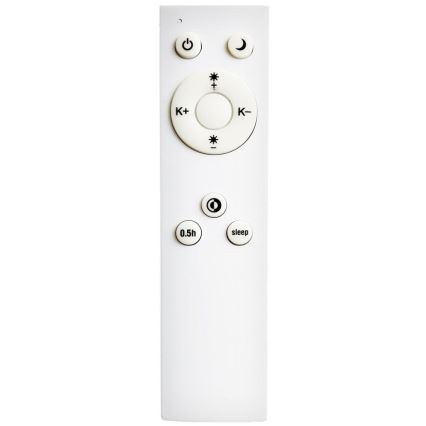 Top Light - LED prigušiva plafonsko svetlo DEKOR LED/51W/230V prečnik 40 cm 3000-6500K + daljinski upravljač