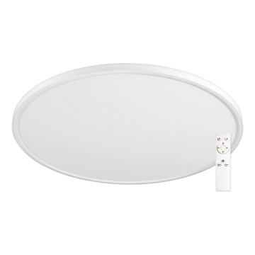 Top Light - LED prigušiva stropna svetiljka REVIT LED/70W/230V 3000-6500K prečnik 75 cm bela + daljinski upravljač