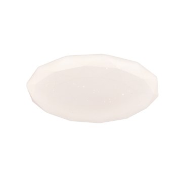 Top Light - LED prigušiva stropno svetlo za kupatilo SPARKLE LED/60W/230V 3000-6500K IP44 prečnik 49 cm bela + daljinski upravljač