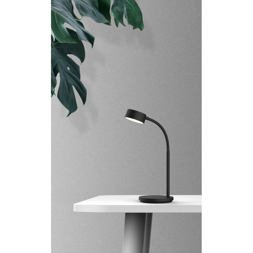 Top Light - LED prigušiva dodirna stona lampa BELLA LED/4,8W/5V 3000/4000/6500K crna