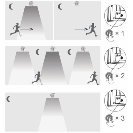 Top Light - LED solarni zidni reflektor sa senzorom HELEON PRO LED/8W/3,7V IP65 4000K 2600 mAh