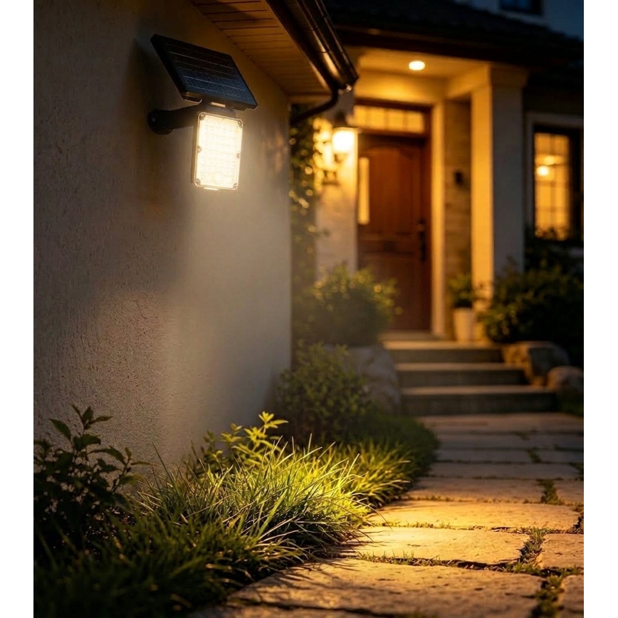 Top Light - LED solarno svetlo sa senzorom 3 u 1 ZENITH LED/10W/3,7V 3000/4000/6500K IP54 2400 mAh