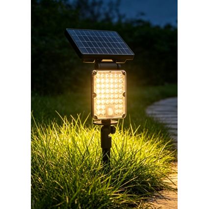 Top Light - LED solarno svetlo sa senzorom 3 u 1 ZENITH LED/10W/3,7V 3000/4000/6500K IP54 2400 mAh