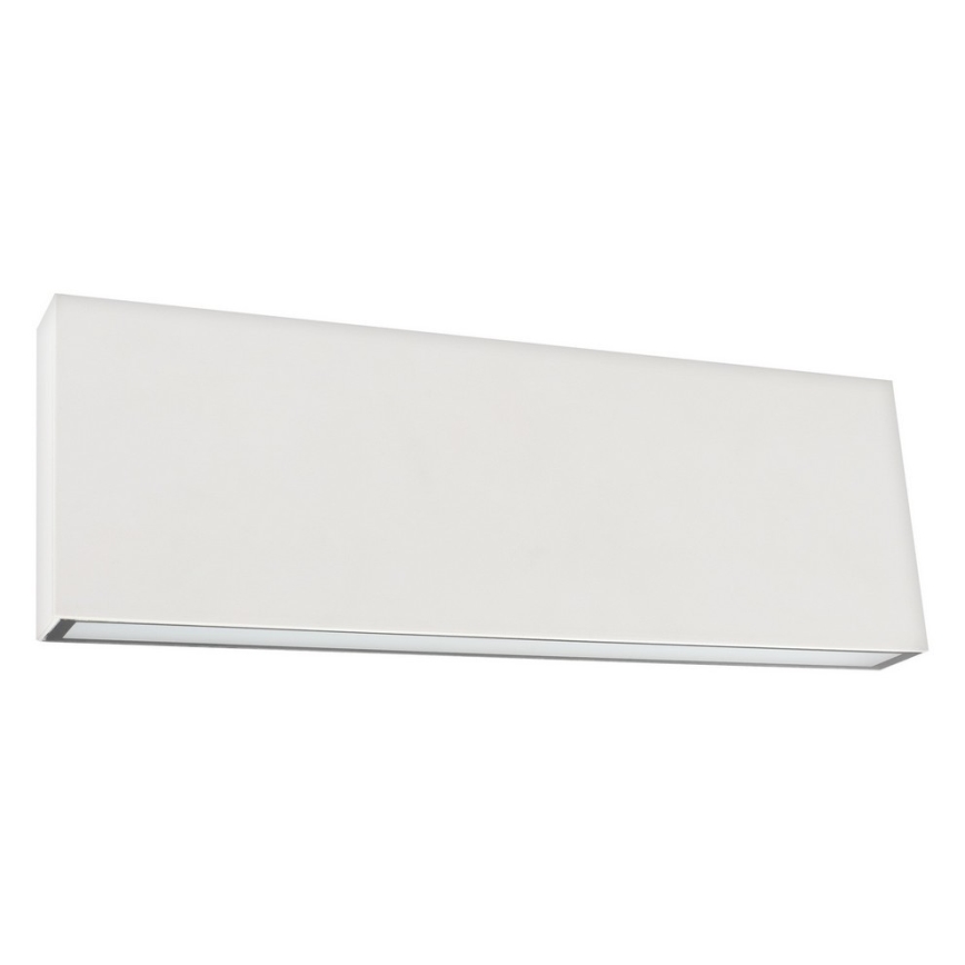 Top Light - LED Spoljna zidna svetiljka OBLIGO LED/12W/230V IP65 bela