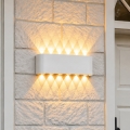 Top Light - LED spoljašnja zidna svetiljka RAY LED/10W/230V 3000/4000/6500K IP54 bela