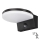 Top Light - LED spoljašnja zidna svetiljka sa senzorom NOVARA LED/15W/230V IP65 crna