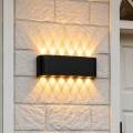 Top Light - LED Spoljašnje zidno svetilo RAY LED/10W/230V 3000/4000/6500K IP54 crna