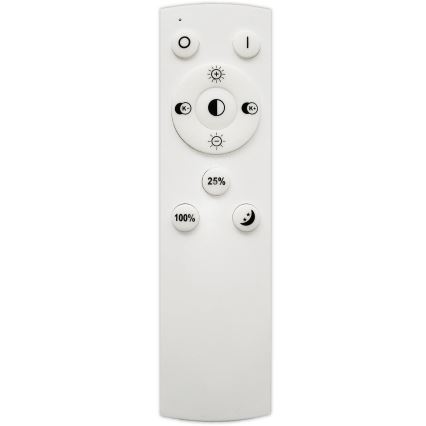 Top Light - LED prigušiva luster na sajli ORBIT LED/40W/230V 3000-6500K prečnik 50 cm bela + daljinski upravljač