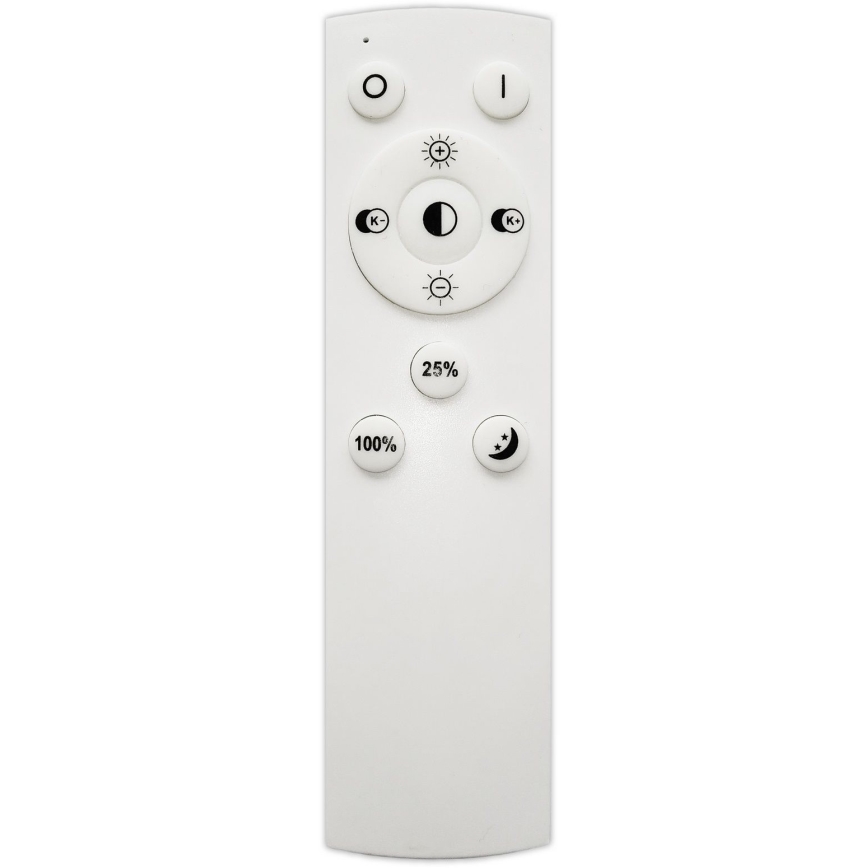 Top Light - LED prigušiva luster na sajli ORBIT LED/40W/230V 3000-6500K prečnik 50 cm bela + daljinski upravljač