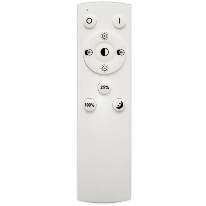 Top Light - LED prigušiva viseća lampa ORBIT LED/40W/230V 3000-6500K prečnik 50 cm crna + daljinski upravljač