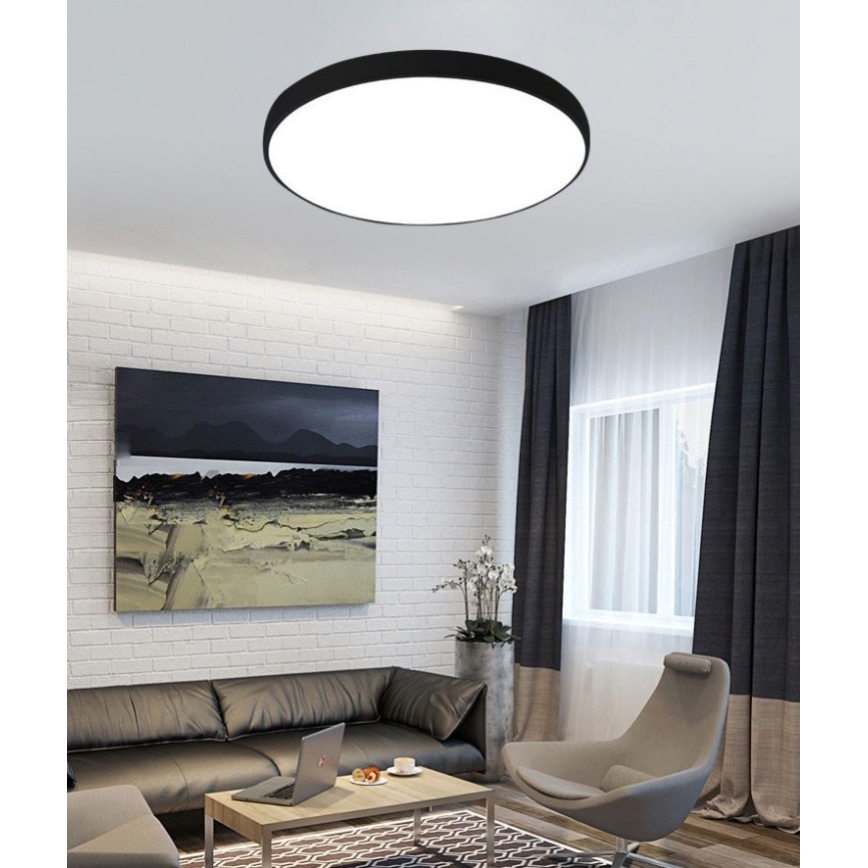 Top Light Metal 60C RC - LED prigušiva stropna svetiljka METAL LED/60W/230V + daljinski upravljač