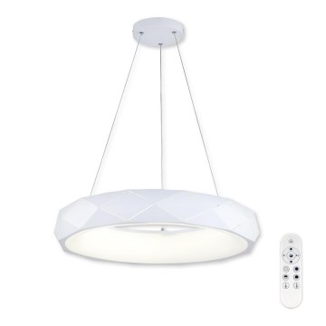 Top Light - prigušiva LED luster na sajli APOLO LED/45W/230V bela + daljinski upravljač