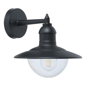 Top Light - Spoljašnje zidno svetlo VERONA 1xE27/12W/230V IP44 crna