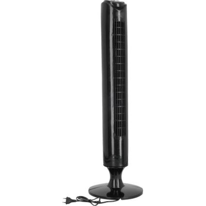 Tornjski ventilator LISSE 45W/230V 91,4 cm crne boje + daljinski upravljač