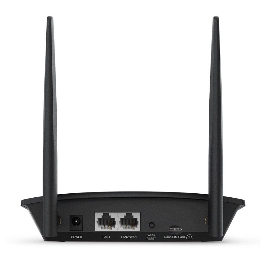 TP-Link - 4G LTE ruter TL-MR100 (Wireless N, 300 Mbps, Wi-Fi)