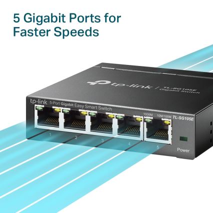 TP-Link - 5-portni gigabitni Easy Smart switch