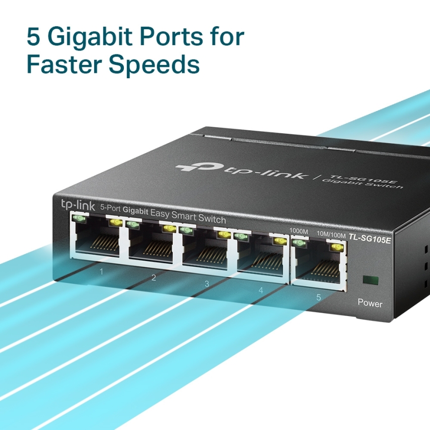 TP-Link - 5-portni gigabitni Easy Smart switch