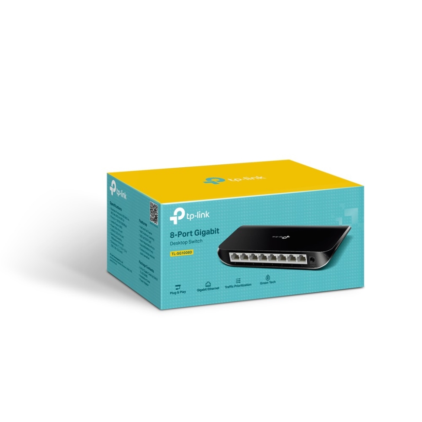 TP-Link - 8-portni gigabitni stoni switch