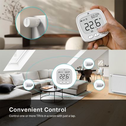 TP-Link - Digitalni termostat 2xAAA