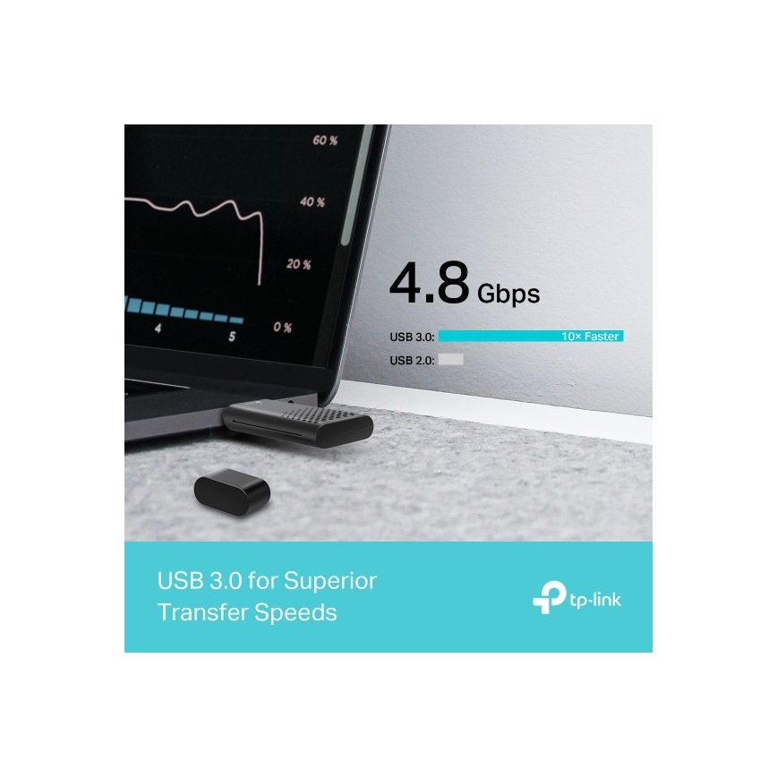 TP-Link - Dvopojasni bežični USB adapter sa Wi-Fi 6 Archer TX20U