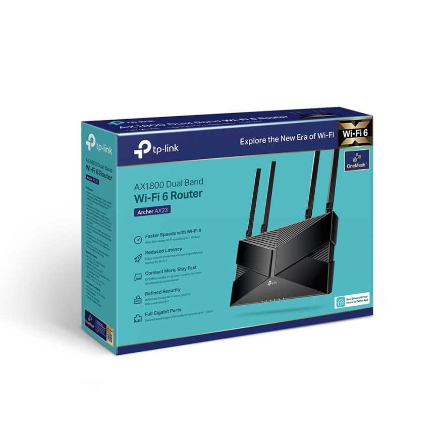 TP-Link - Dvopojasni Wi-Fi 6 ruter Archer AX23