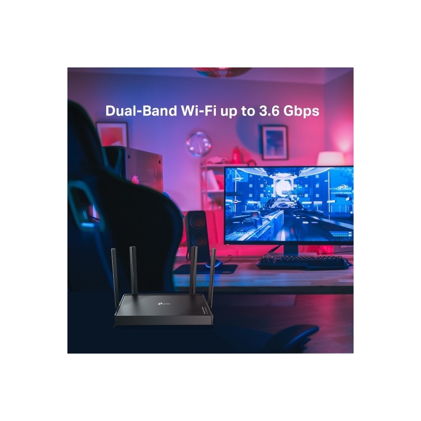 TP-Link - dvopojasni Wi-Fi 7 ruter Archer BE220