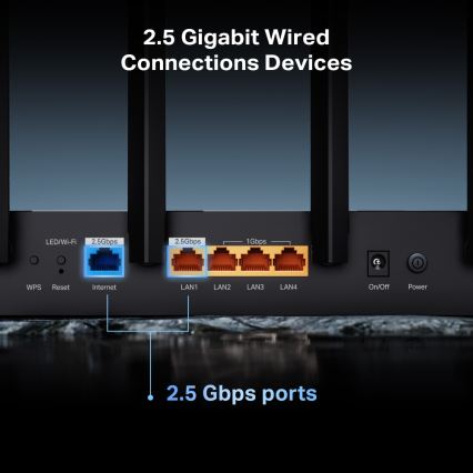 TP-Link - dvopojasni Wi-Fi 7 ruter Archer BE400