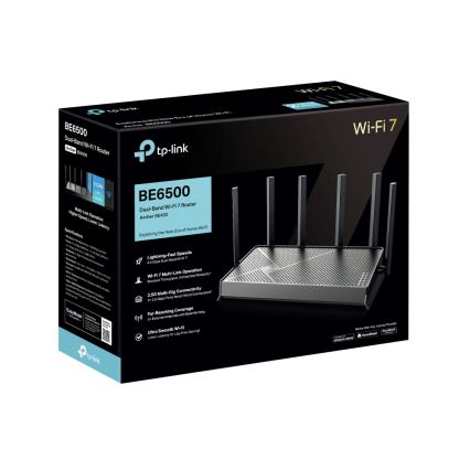 TP-Link - dvopojasni Wi-Fi 7 ruter Archer BE400