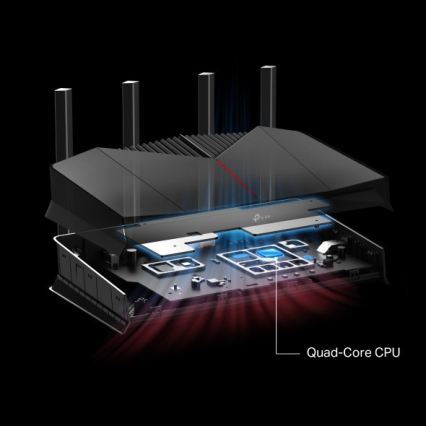 TP-Link - Gejmerski dvopojasni Wi-Fi 7 ruter Archer GE230